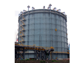 广西盛隆冶金有限公司12万m³转炉煤气柜建筑安装工程